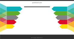 Desktop Screenshot of poolresult.com