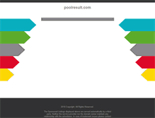Tablet Screenshot of poolresult.com